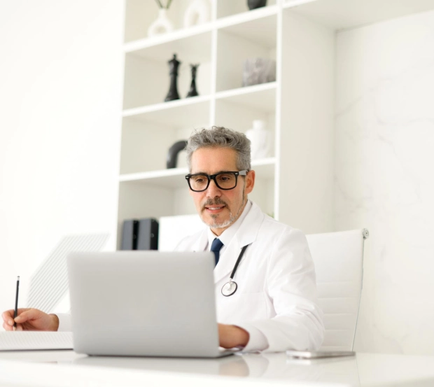 фото врача психиатра на онлайн приеме